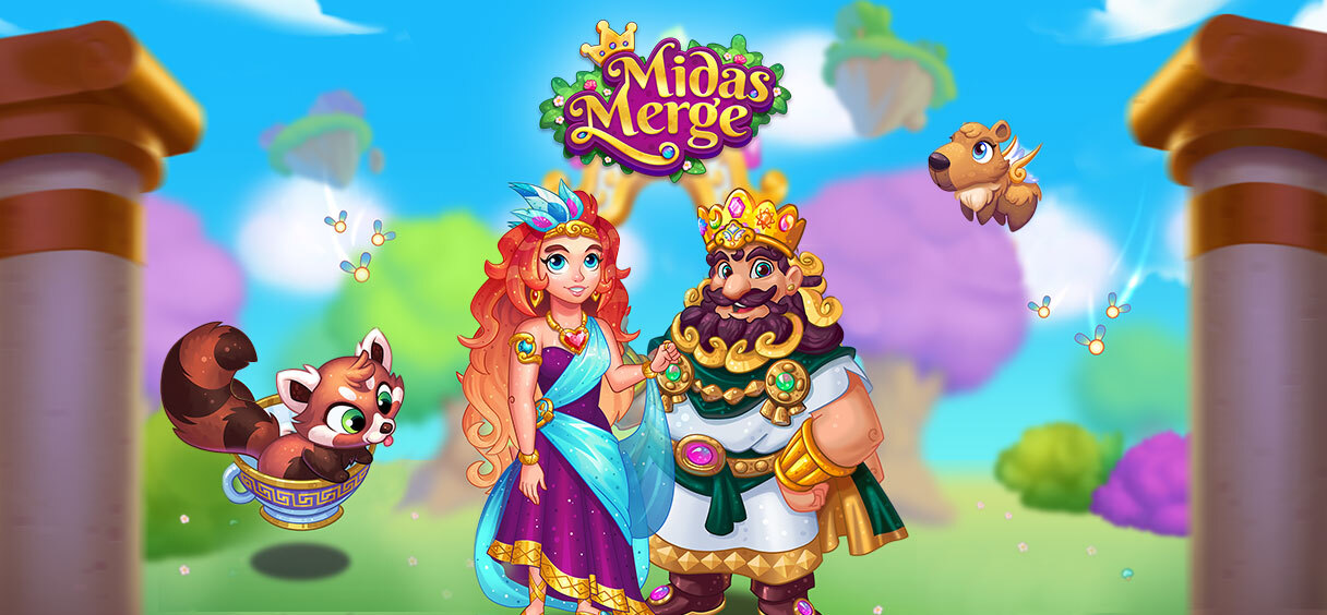 Wildlife Studios e Never Forget Games revelam abordagem única no gênero de fusão de itens com Midas Merge